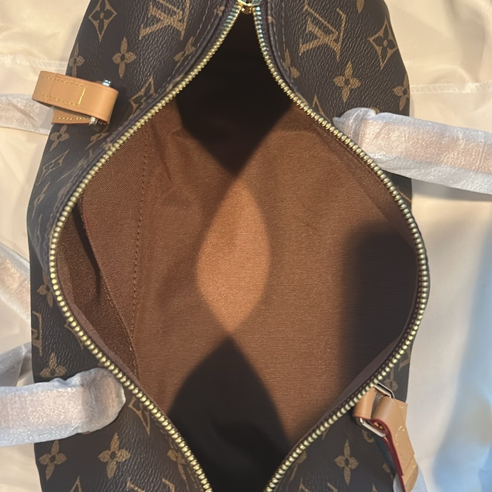 Brown Monogram Cylinder Bag (Papillon 30) - Picture 3 of 6